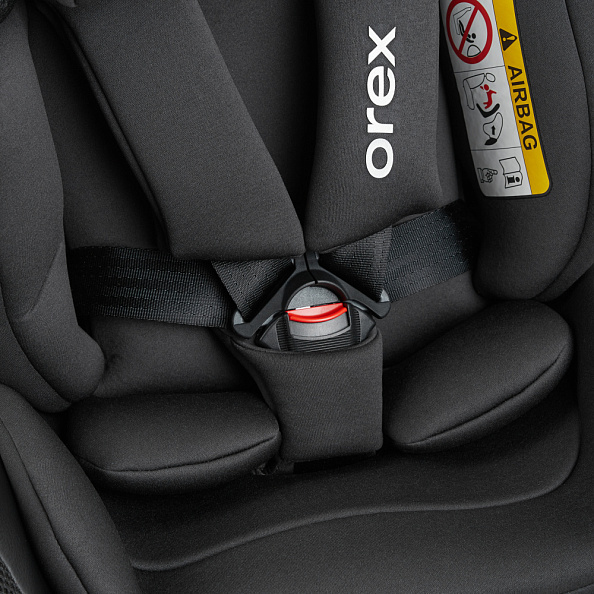Happy Baby автокресло 0+ OREX black (0-12 лет, до 36 кг) - фото  9