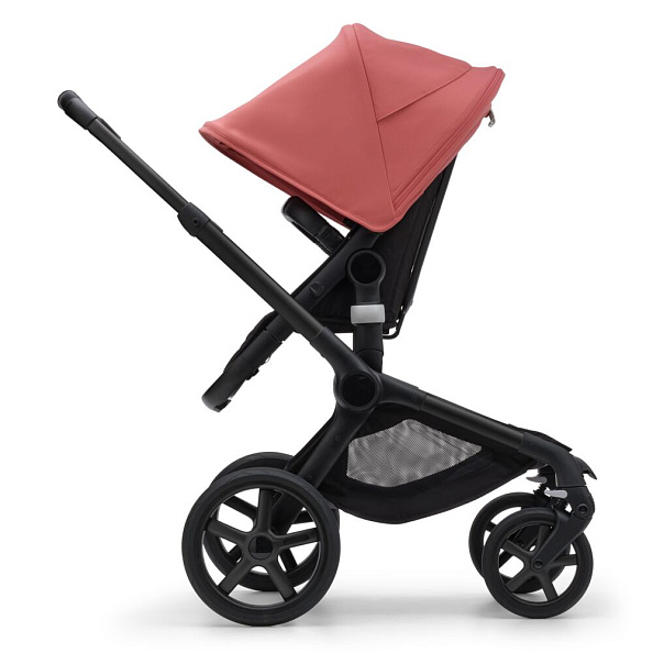 Bugaboo Fox5 коляска 2 в 1 Black/ Midnight Black/ Sunrise Red - фото  7