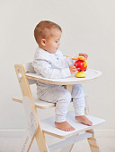 Happy Baby стульчик для кормления Calmy, белый