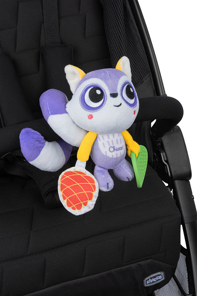 Chicco игрушка подвеска набивная Енот* - фото  3