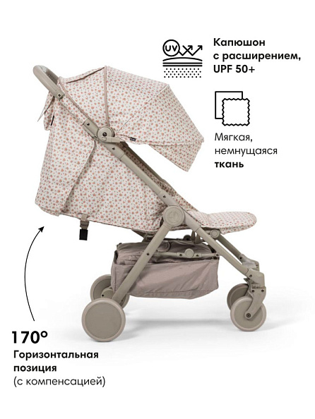 Elodie коляска прогулочная MONDO - Autumn Rose Renew - фото  2