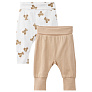 Happy Baby ползунки (штанишки) beige&bears, 2 штуки - фото 1
