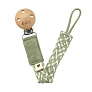 BIBS    Paci Braid, Sage/Ivory