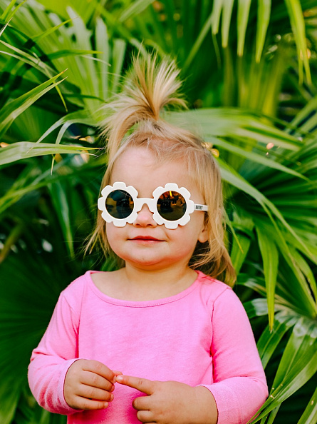 Babiators очки солнцезащитные Blue series Polarized Flower ромашка Big Kid