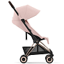 Cybex Коляска Coya Rosegold Peach Pink с дождевиком и бампером - фото 4