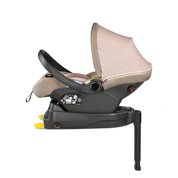 Peg Perego Автокресло 0+ Primo Viaggio Lounge ( 40-83 см, 0-12 мес) Mon Amour - фото  13