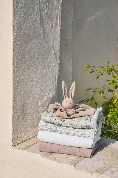 Elodie плед-одеяло из трикотажа пуантель, 75*100 см, Misty Pink - фото  4