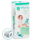 Offspring трусики-подгузники M 6-11 кг 42 штуки Рыбки