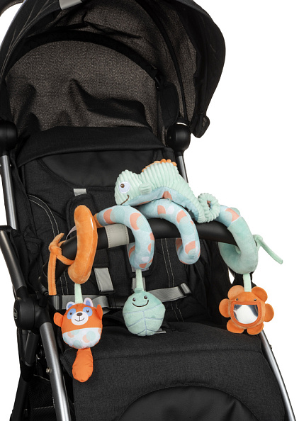 Chicco игрушка на коляску мягкая Хамелеон* - фото  5