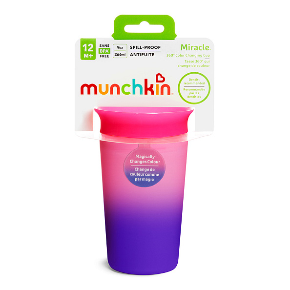 Munchkin  MIRACLE 360 Colour Changing  266 .12+ -   9