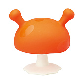 Mombella прорезыватель силиконовый Mushroom, оранжевый