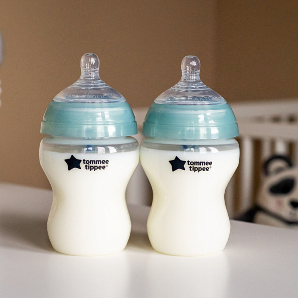 Tommee Tippee бутылочка для кормления Advanced Anti-Colic, 260 мл., 0+, 2 шт. - фото  4