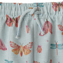 Babybu шорты BUTTERFLY 100% органический хлопок цвет голубой - фото 3