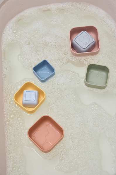 Edda игрушка - пирамидка стаканчики Зверята - фото  8