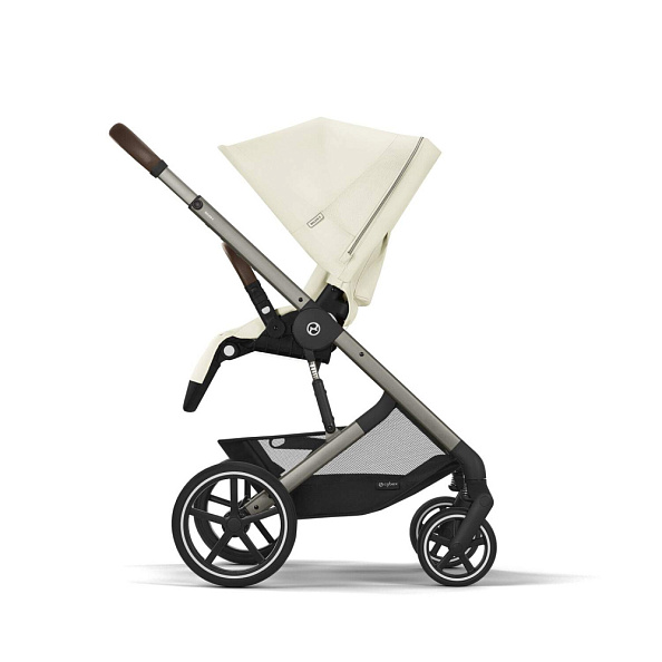 Cybex Коляска 3в1 Balios S Lux TPE  Seashell Beige NEW 2025 - фото  9