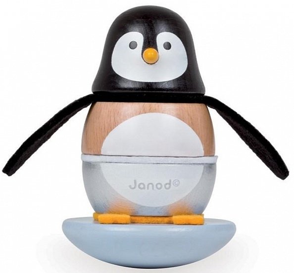 Janod игрушка - пирамидка &quot;Пингвинчик&quot;