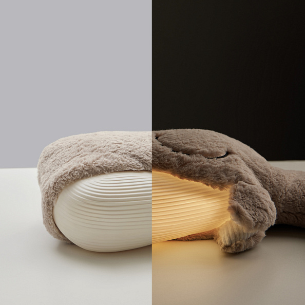 Happy Baby игрушка-комфортер для сна Кит Wally the Whale, с подсветкой - фото  9