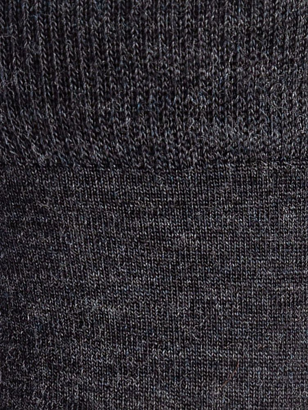 NORVEG носки шерсть Soft Merino Wool цвет темно-серый меланж - фото  3