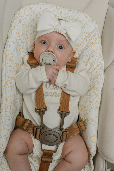 Elodie  0-6 . Retro Binky Bundle  2 .- Pure Khaki 