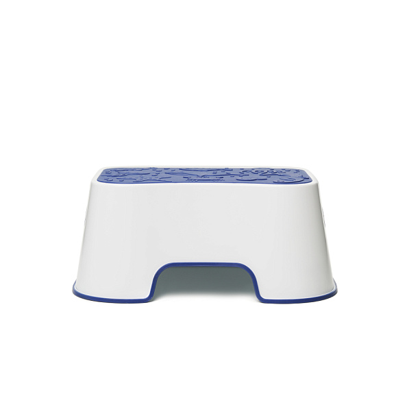 BABYROX стульчик-подставка Step Stool белый с синим - фото  5