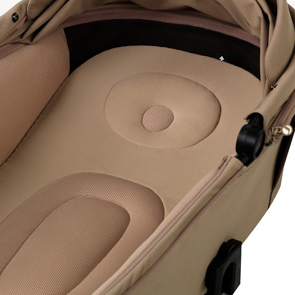 JANE Коляска 3 в 1 Keep+Sleep SeSame+Kombibaby Matt Black - фото  9