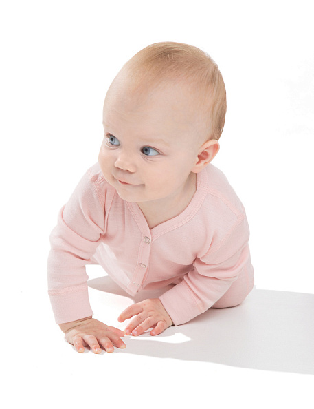 NORVEG комбинезон 100% шерсть Soft Baby цвет розовый - фото  4