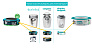 Tommee Tippee утилизатор подгузников, накопитель для использованных подгузников Twist & Click, white