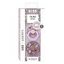 BIBS набор пустышек латексных Liberty Colour 2 штуки, Chamomile Lawn/Violet Sky - фото 5