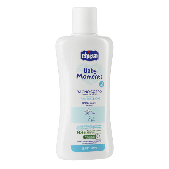 Chicco пена 0+ для ванны Baby Moments PROTECTION 200 мл - фото  4