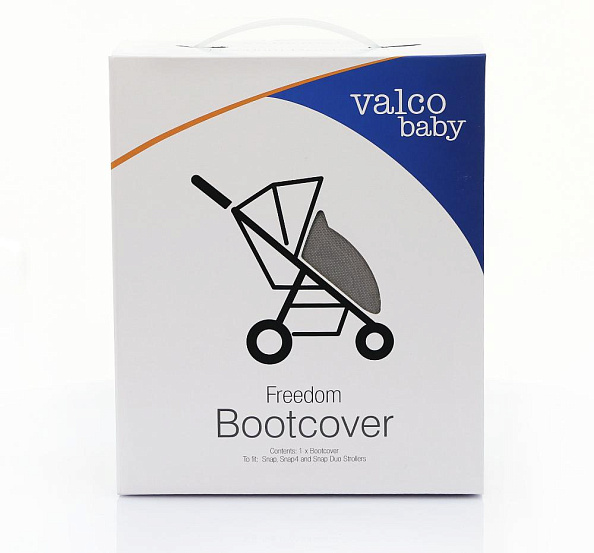 Valco Baby Муфта для ног Boot Cover Snap, Snap 4 / Cool Grey - фото  2