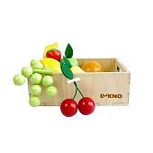 Lukno набор игрушечных фруктов в ящике 