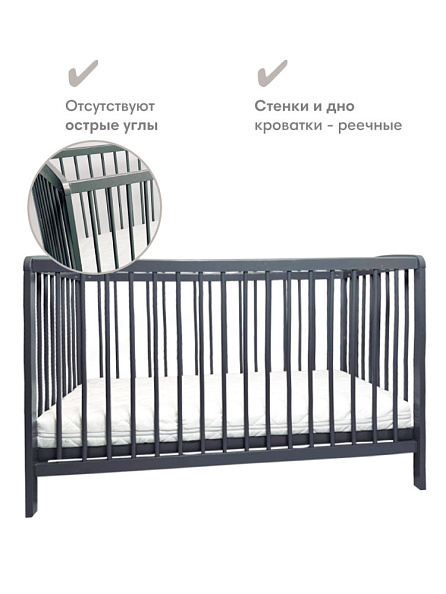 OLANT кровать Сова (Sova) графит - фото  6