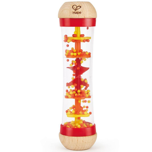 Hape игрушка Бисерный дождь красный - фото  1