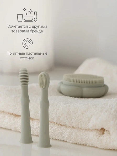 Edda мочалка для мытья головы и тела силикон Шалфей - фото  9