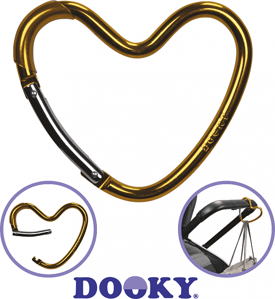 Xplorys    Dooky Heart Hook - Gold