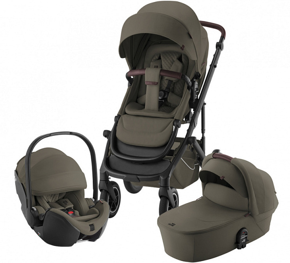 Britax Roemer Коляска 3в1 SMILE 5Z Urban Olive - фото  1