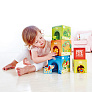 Hape игрушка пирамидка кубики Башня Дружбы - фото 5