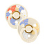 BIBS набор пустышек латексных Studio Colour, 2 штуки Morning Bloom/Ivory
