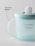 Tommee Tippee поильник, обучающая чашка с носиком и ручками, 190 мл, 4 м+, голубой  - фото 4