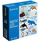 DoerKids пазл-мини арктическая жизнь, 40 элементов
