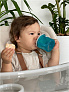 Tommee Tippee поильник, обучающая чашка с носиком и ручками, 190 мл, 4 м+, голубой  - фото 14