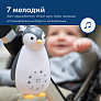 Zazu колонка+проигрыватель+ночник беспроводная Пингвинёнок Зои серый  - фото 3