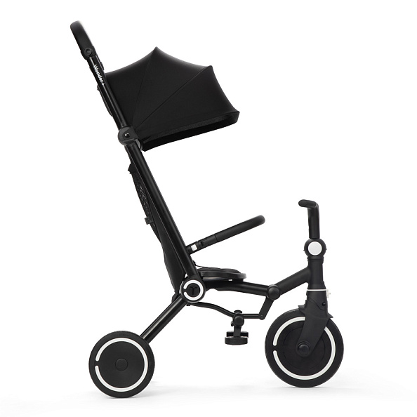 SMARTRIKE Трехколесный складной велосипед Wonder+, Storm Black - фото  3