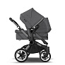 Bugaboo Donkey5 Duo коляска 2 в 1 Graphite/Grey Melange/Grey Melange complete - фото 3
