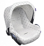 Xplorys    DOOKY Seat cover 0+ Light Grey Crowns