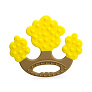 Mombella прорезыватель силиконовый Apple Tree, желтый - фото 1