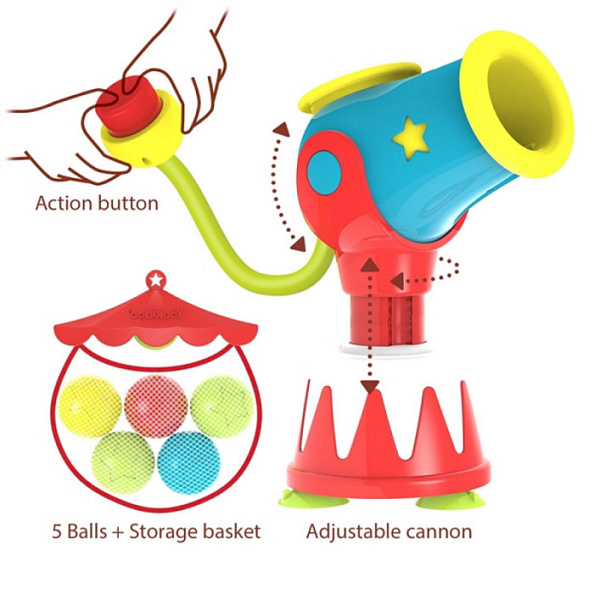 Yookidoo игрушка водная Водяная пушка с шариками