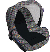 Xplorys Чехол в автокресло DOOKY Seat cover 0+ Neon Triangle