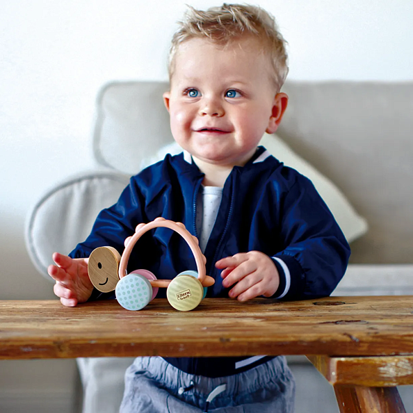 Hape каталка Черепашка Турбо - фото  2