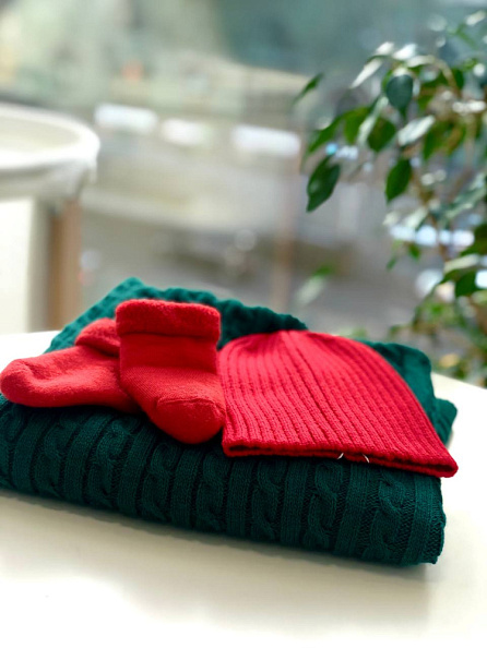 OLANT BABY шапочка Siberia Red - фото  3